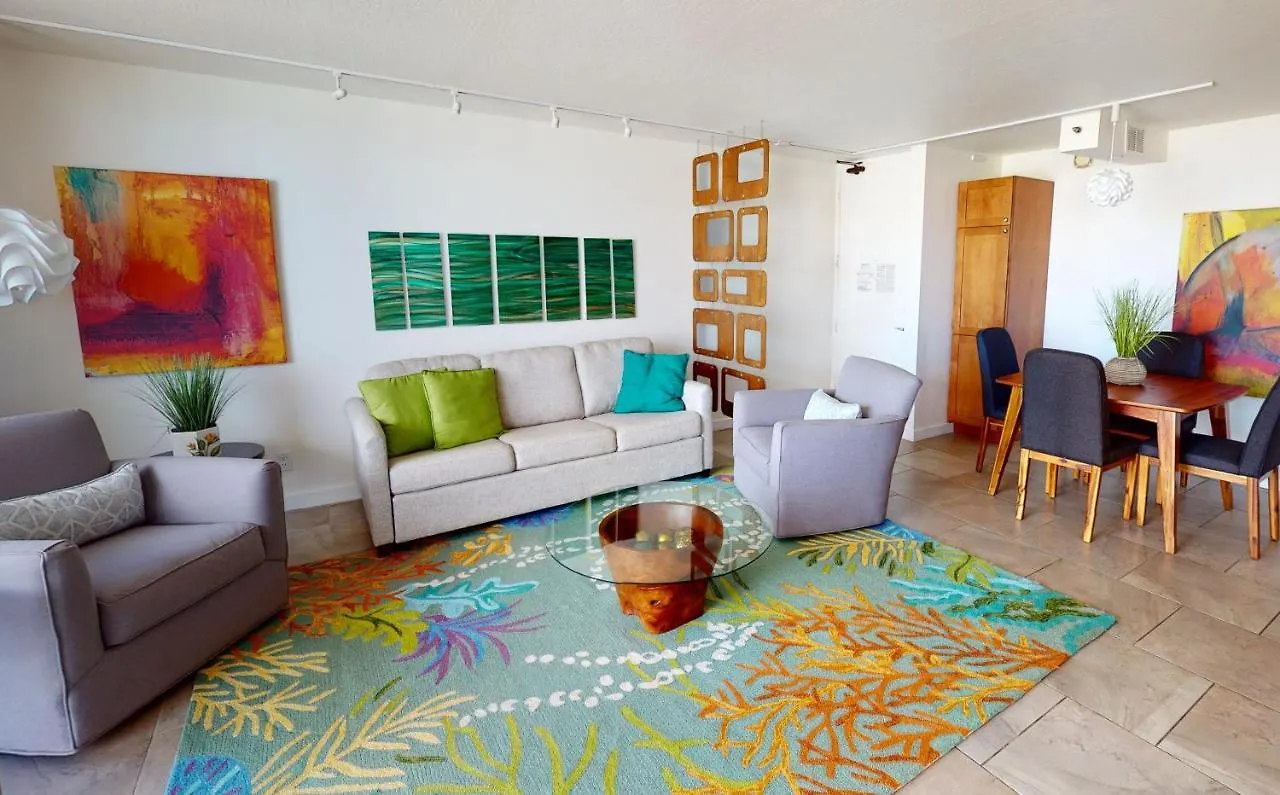 Lejlighed Artsy 32Nd Floor Condo With Modern Furnishings & Gorgeous Ocean Views Condo Honolulu