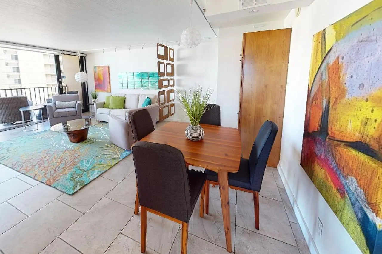 Lejlighed Artsy 32Nd Floor Condo With Modern Furnishings & Gorgeous Ocean Views Condo Honolulu